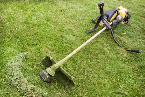 Hillside Weed Whacking in Rogers